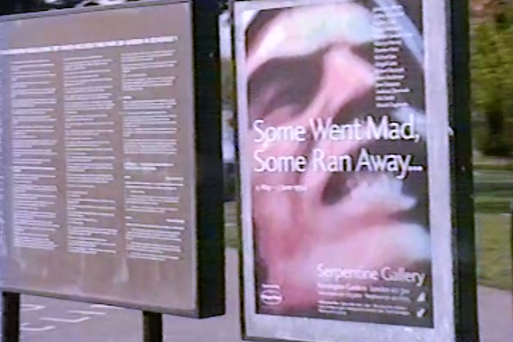 Serpentine Gallery. Still from film Vanessa's Art Diaries.