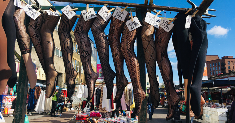 'Broadway Market'. Photo by Swedish Vanessa Fristedt