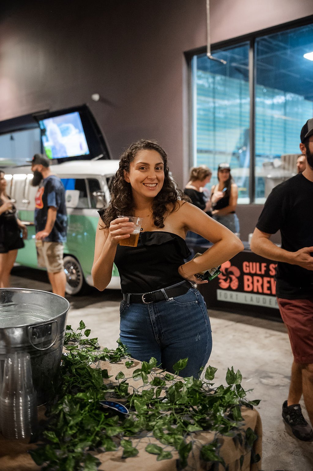 Annual Summer Vibes Lager Fest at The Tank Brewing Company. Miami, Florida