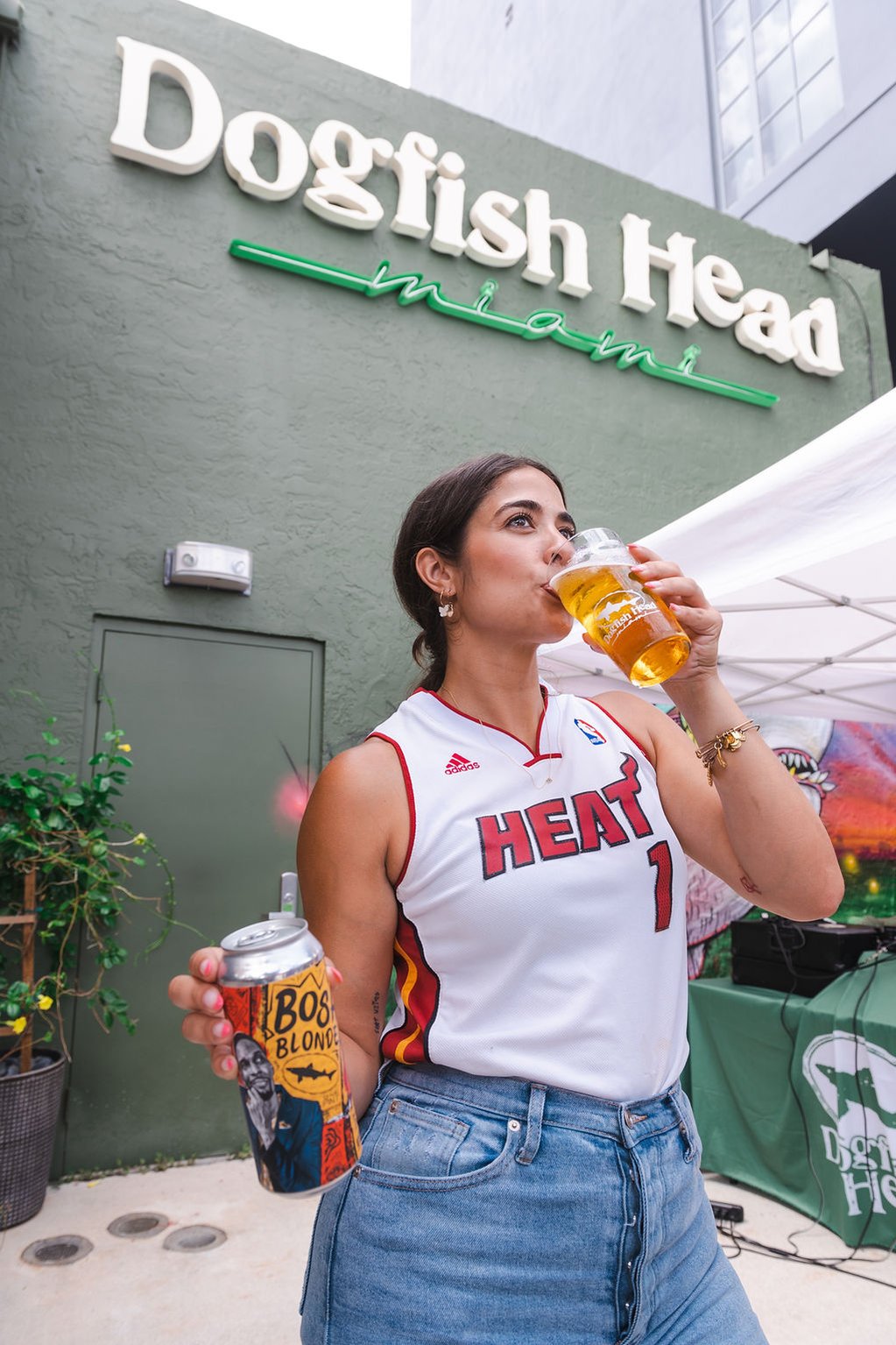 Dogfish Head Miami partners with Chris Bosh to launch “Bosh Blonde” beer