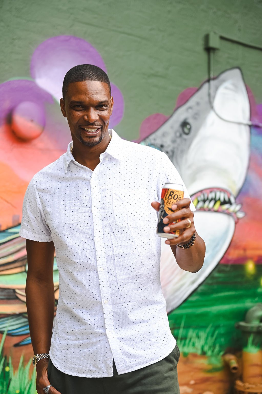 Dogfish Head Miami partners with Chris Bosh to launch “Bosh Blonde” beer