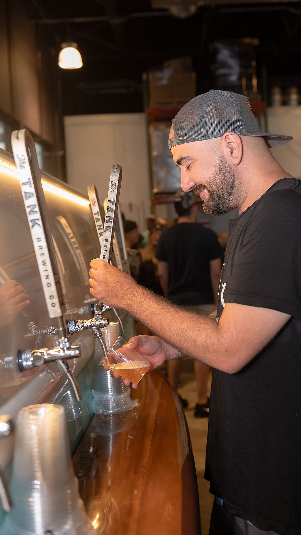Annual Summer Vibes Lager Fest at The Tank Brewing Company. Miami, Florida