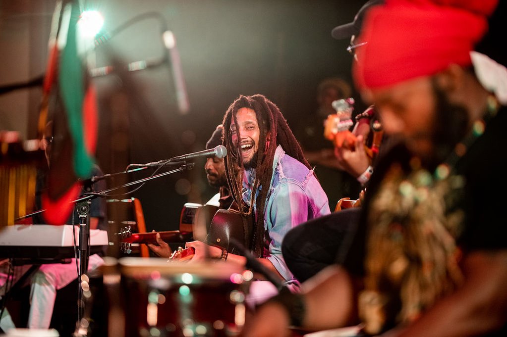 The Wailers Ft. Julian Marley live from Old School Square, Delray, Florida. Photography credit Julia Rose Photo