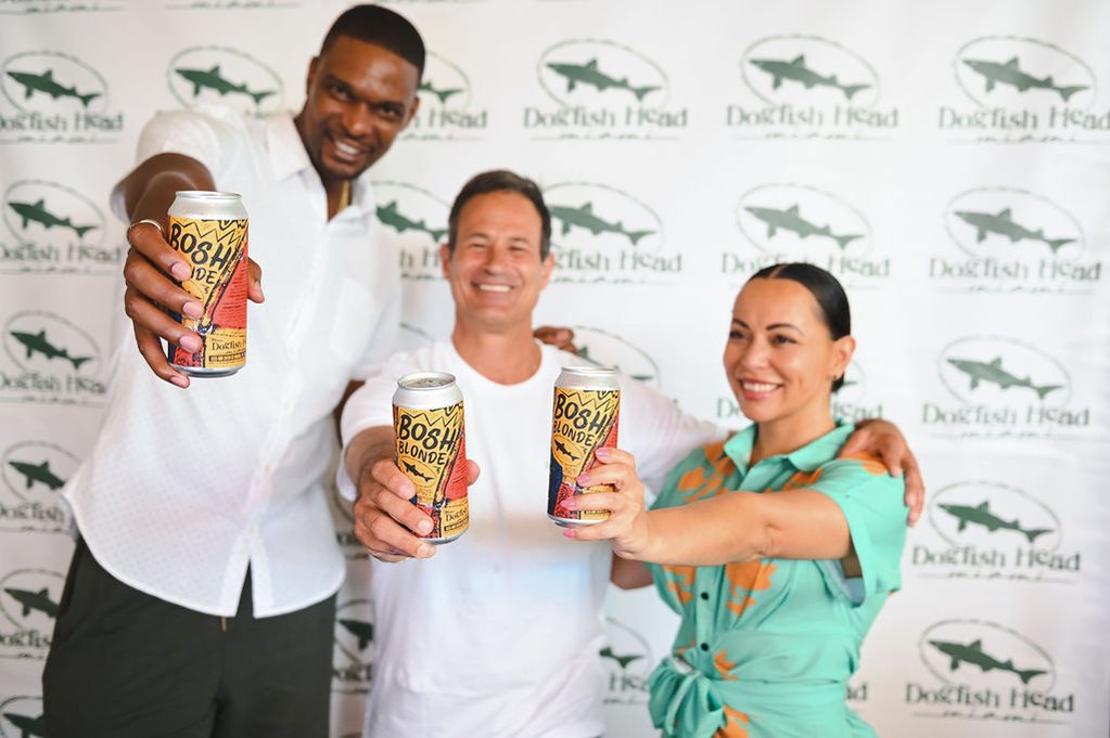 Dogfish Head Miami partners with Chris Bosh to launch “Bosh Blonde” beer