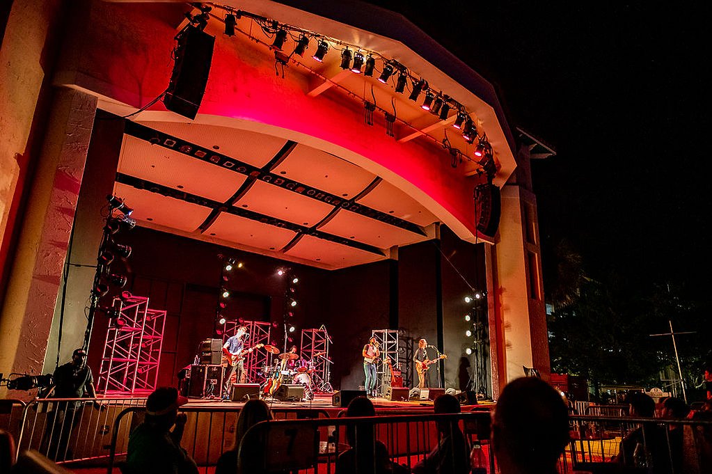 North Mississippi Allstars Concert at Old School Square, Delray, Florida.
North Mississippi Allstars is an American blues and southern rock band from Hernando, Mississippi, founded in 1996.