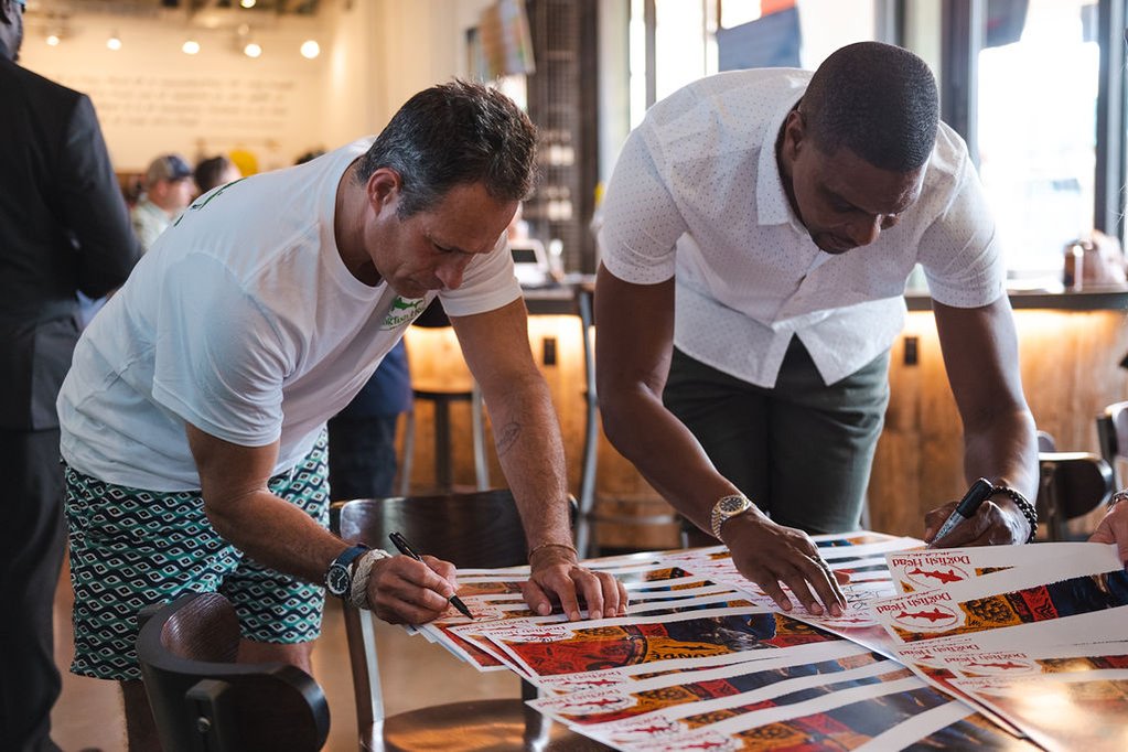 Dogfish Head Miami partners with Chris Bosh to launch “Bosh Blonde” beer