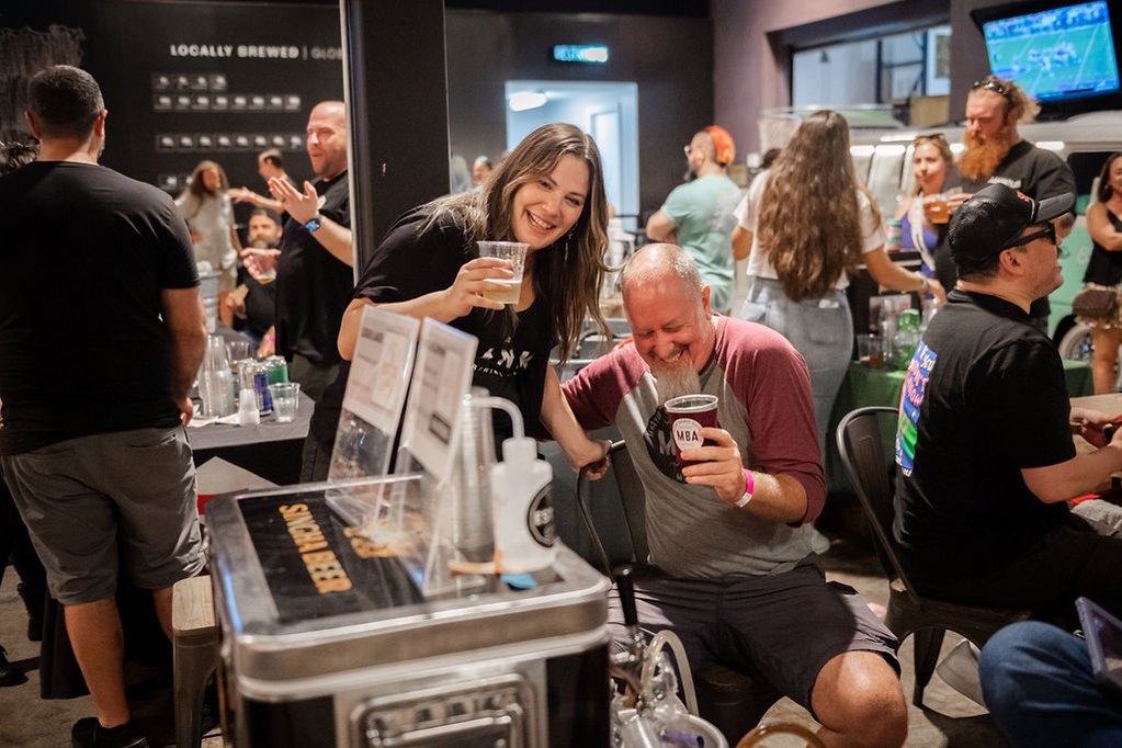 Annual Summer Vibes Lager Fest at The Tank Brewing Company. Miami, Florida