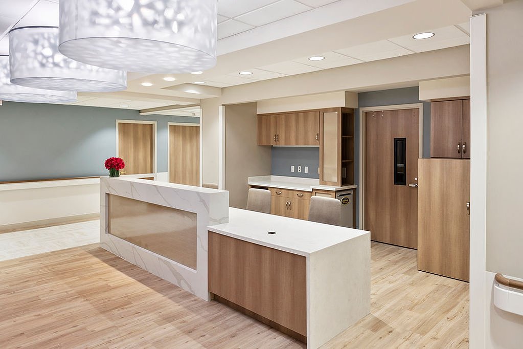 Baptist Health Bethesda Hospital East - Interior Design Photography by Julia Rose