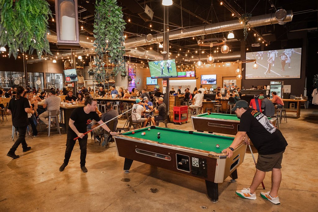 Annual Summer Vibes Lager Fest at The Tank Brewing Company. Miami, Florida