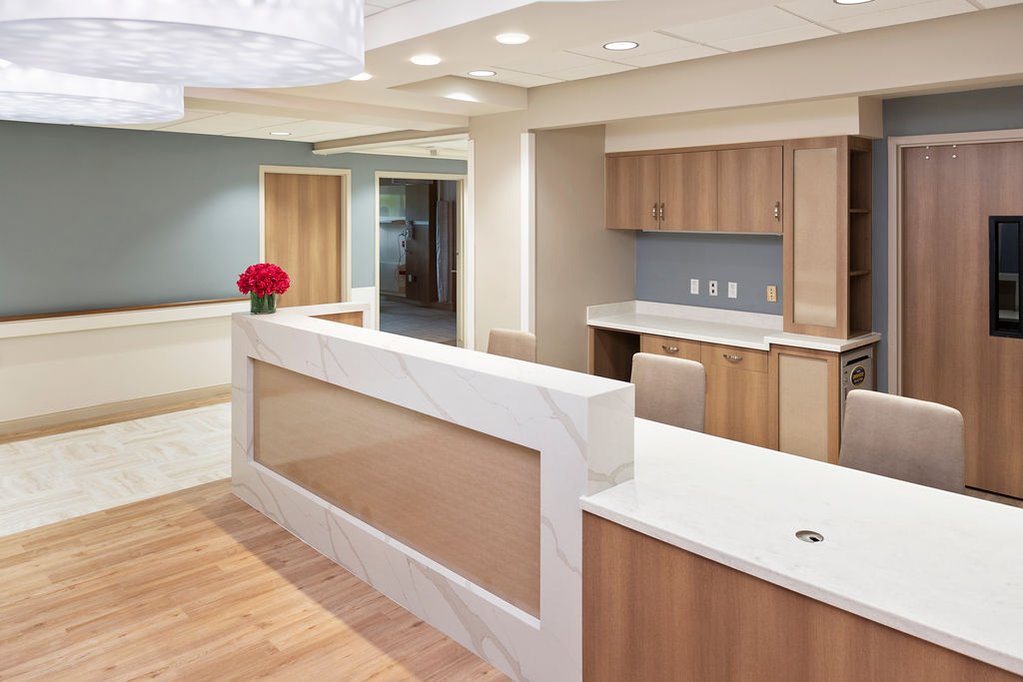 Baptist Health Bethesda Hospital East - Interior Design Photography by Julia Rose