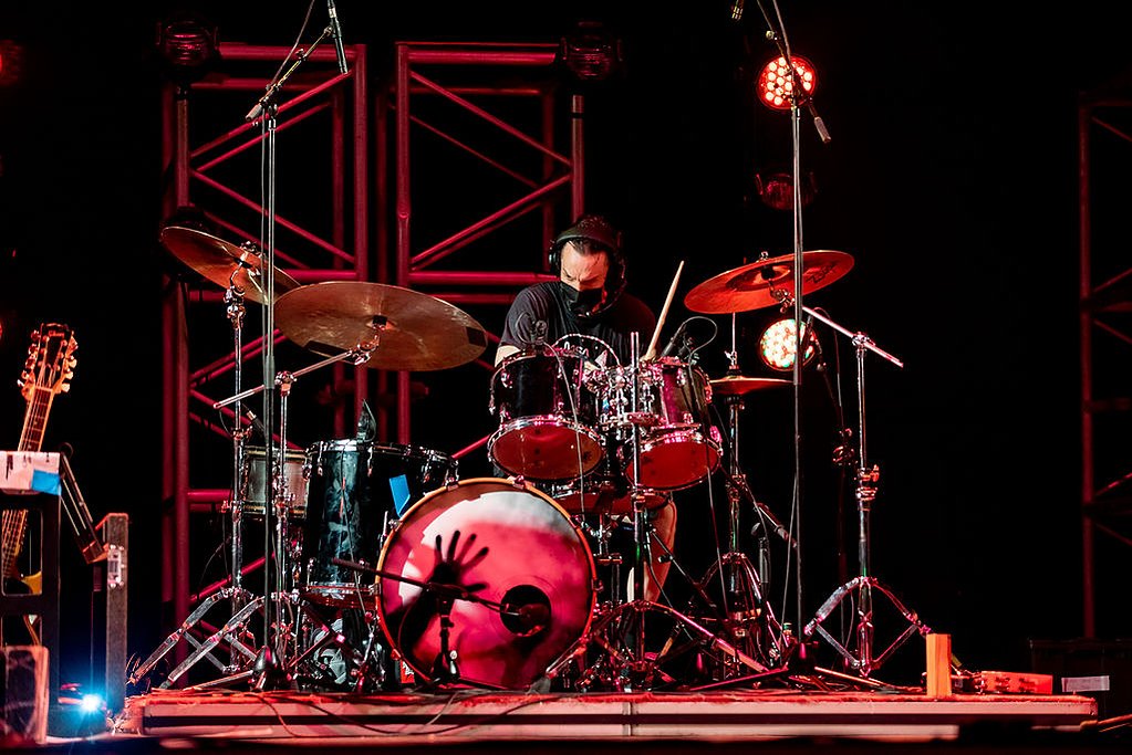 North Mississippi Allstars Concert at Old School Square, Delray, Florida.
North Mississippi Allstars is an American blues and southern rock band from Hernando, Mississippi, founded in 1996.