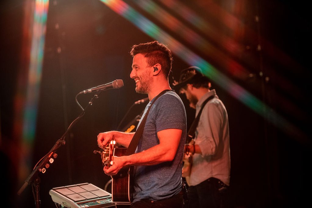 Smith & Myers of Shinedown live at Old School Square Delray, Florida. Photography by Julia Rose Photo.