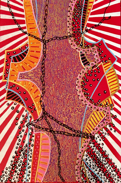 #20 Saltimbanque
Acrylic Spray Paint and Paint Pen on Wood Panel 
11"x7"
SOLD