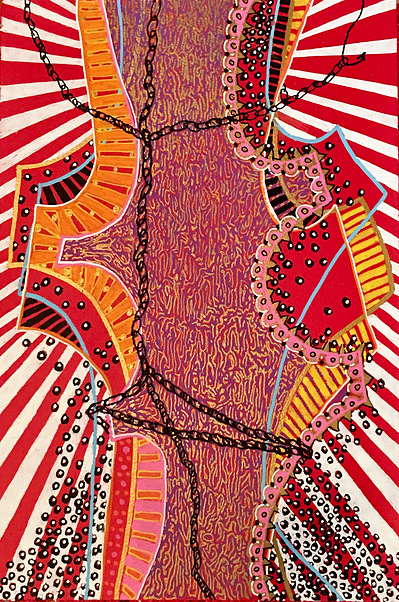 #20 Saltimbanque
Acrylic Spray Paint and Paint Pen on Wood Panel 
11"x7"
SOLD