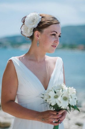 Bride at Cameo Island, Zante.