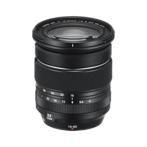 Well-suited for a wide variety of shooting situations, the FUJIFILM XF 16-80mm f/4 R OIS WR is a versatile 24-120mm-equivalent zoom, spanning wide-angle to medium-telephoto, and featuring a constant f/4 maximum aperture. 