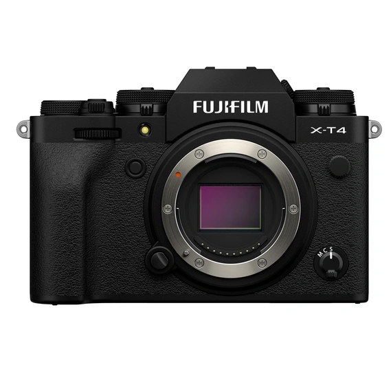 We always pack our Fujifilm X-T4. It's lensed and ready for rapidly changing conditions, and it's still a formidable camera worthy of professional use. 