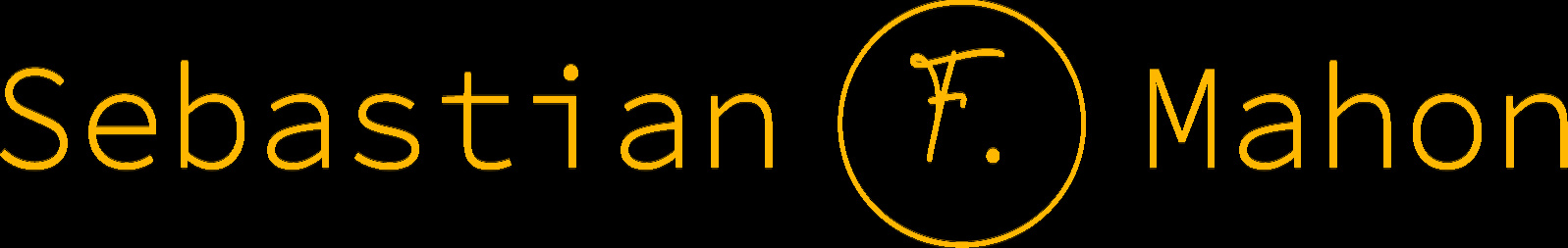 Sebastian F. Mahon's Portfolio