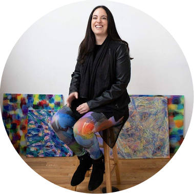 Photograph of Rachael Grad, fine artist.