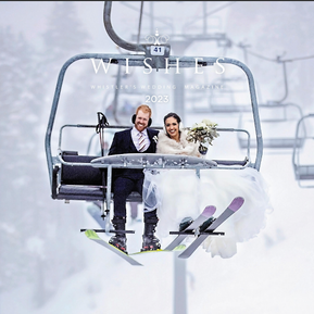 Featured on a wedding magazine Wishes Whistler 2023