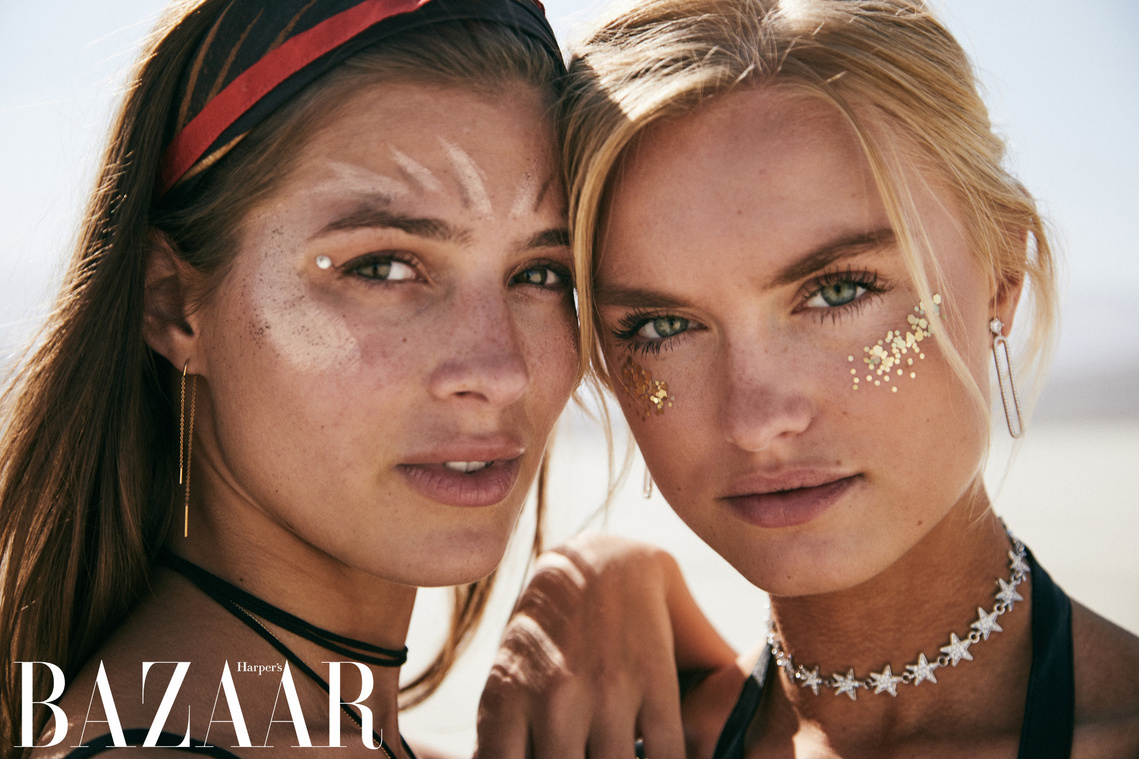 Karim Tabar Harper's Bazaar at Burning Man