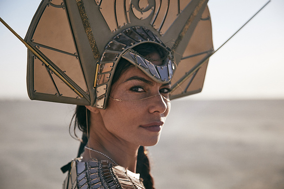 Karim Tabar Harper's Bazaar at Burning Man