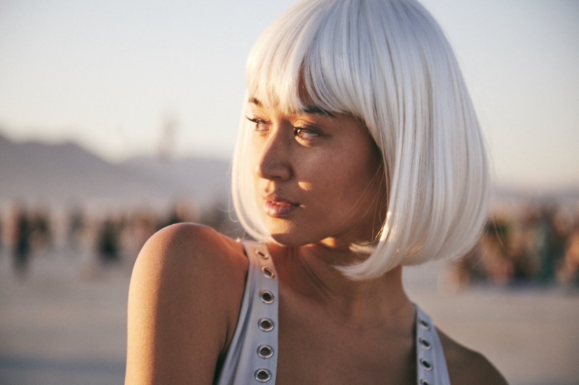 Karim Tabar Harper's Bazaar at Burning Man