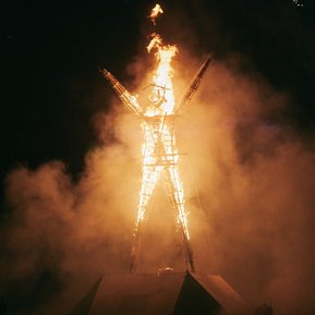 Karim Tabar Harper's Bazaar at Burning Man