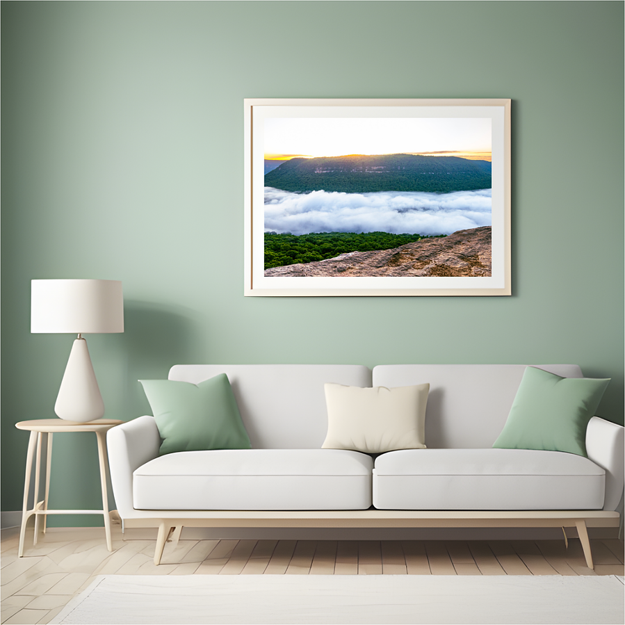 Snoopers Rock Sunrise Print for Sale by Anh Bao Tran-Le Photography