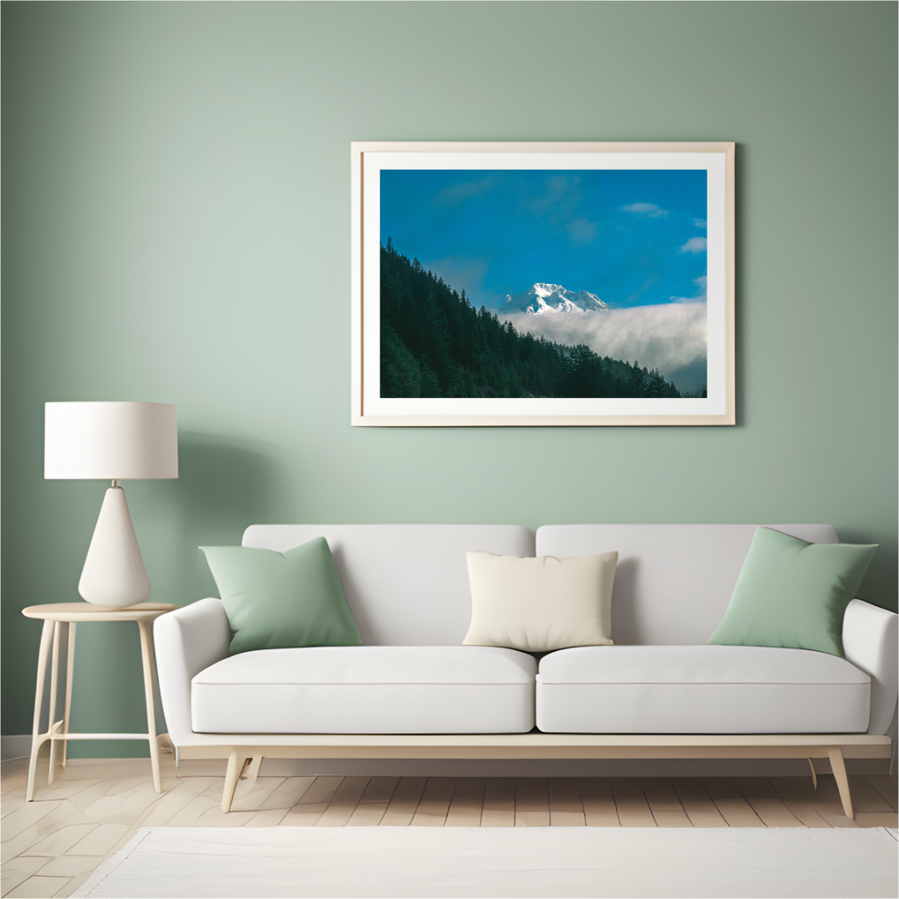 Mt. Hood Photography Print for sale by Anh Bao Tran-Le 
