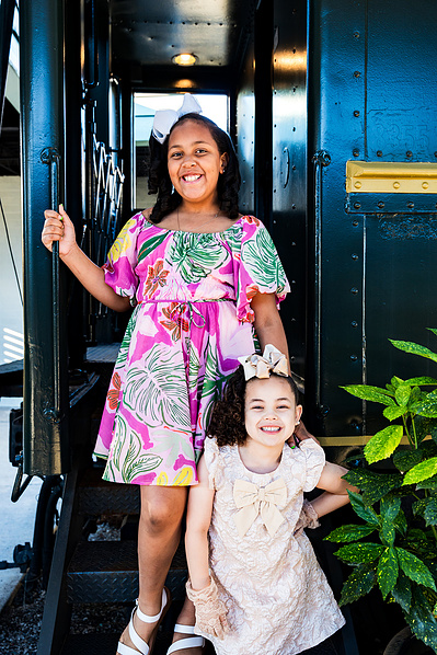 Mother's Day Family Portrait Photography at Hotel Chalet and Choo Choo Chattanooga