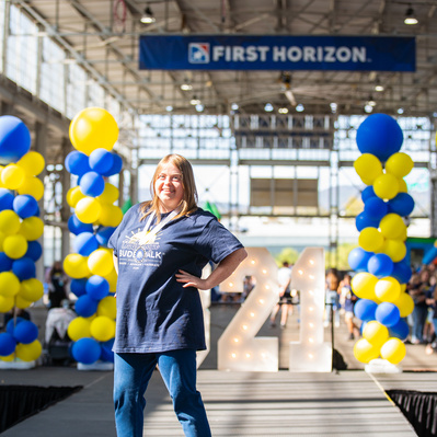 2024 Chattanooga Buddy Walk, runway portrait of participant 