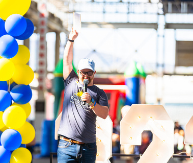 2024 Chattanooga Buddy Walk, runway portrait of participant 