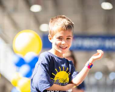 2024 Chattanooga Buddy Walk, runway portrait of participant 