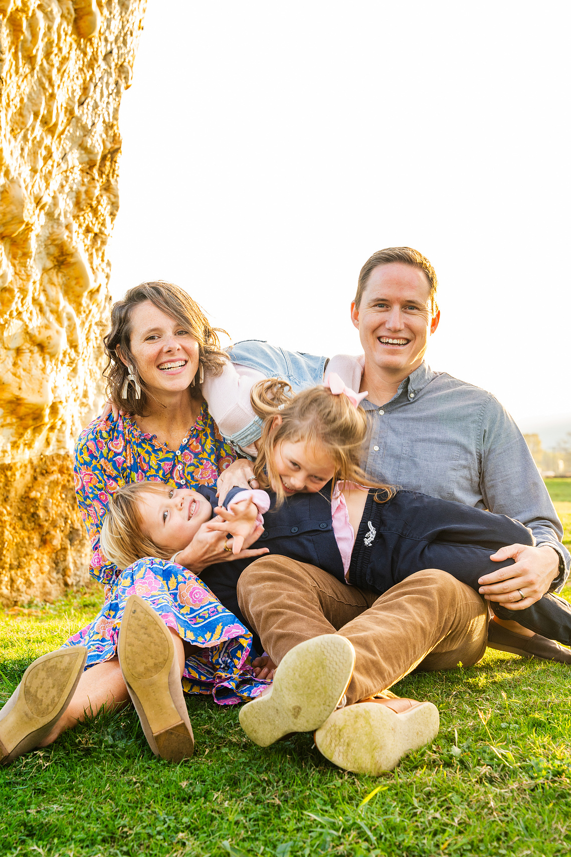Candids of kids playing at Montague Park in Chattanooga, Tennessee by family photographer