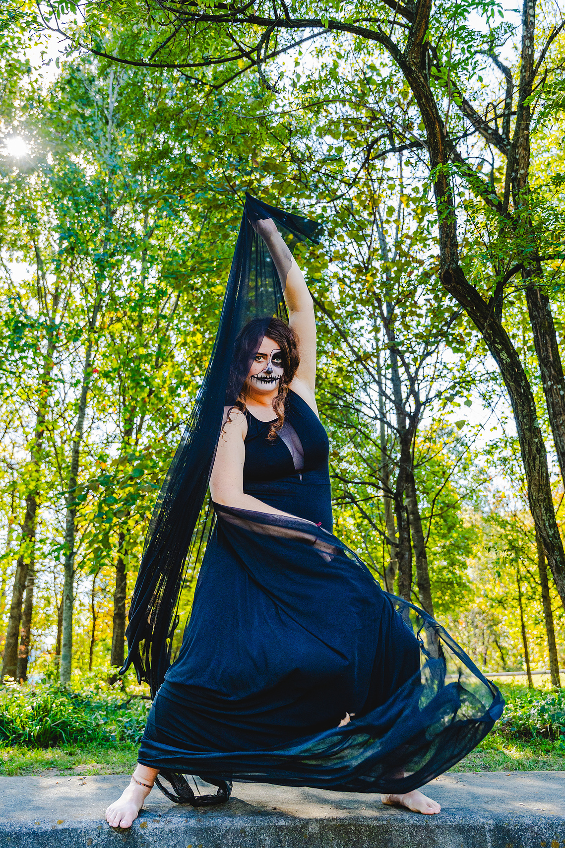 Chattanooga Coolidge Park Halloween Portraits 
