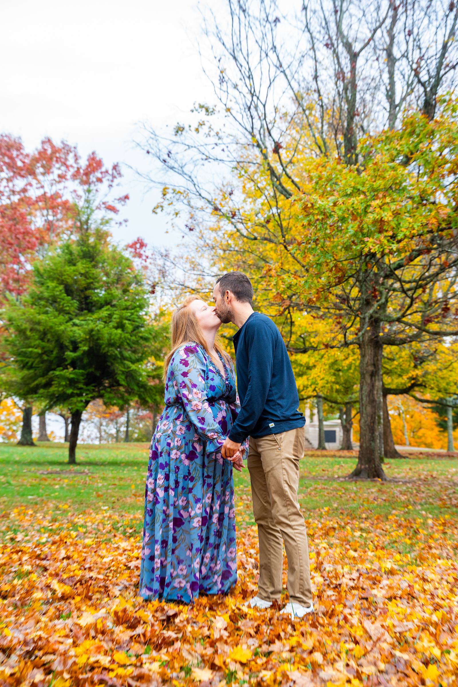 Engagement photography session at Point Park in Chattanooga, Tennessee