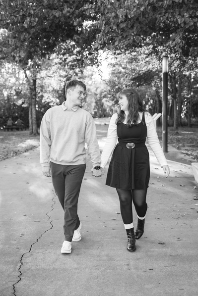 Engagement Portraits Coolidge Park in Chattanooga