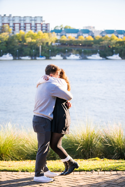 Engagement Portraits Coolidge Park in Chattanooga