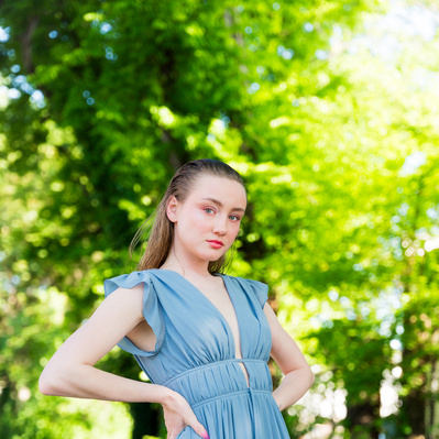 Female fashion portrait photography