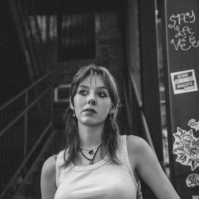 Female musician model portraits