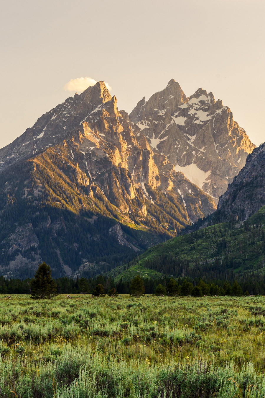 Grand Teton National Park sunset print by Anh Bao Tran-Le photography. 