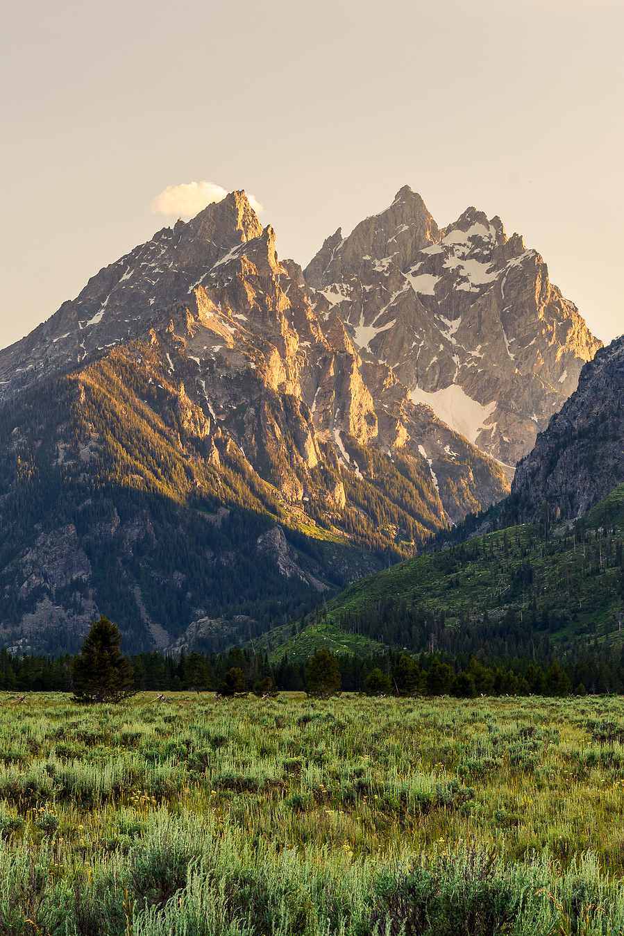 Grand Teton National Park sunset print by Anh Bao Tran-Le photography. 