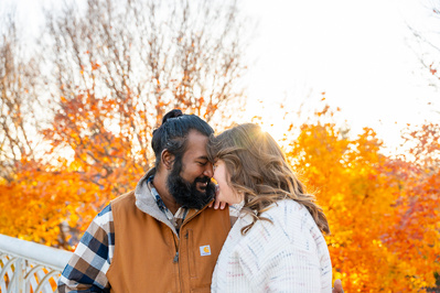 Engagement Portraits Walnut Street Bridge in Chattanooga