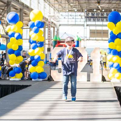 2024 Chattanooga Buddy Walk, runway portrait of participant 