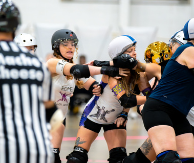 Chattanooga Roller Derby Portrait Photographer