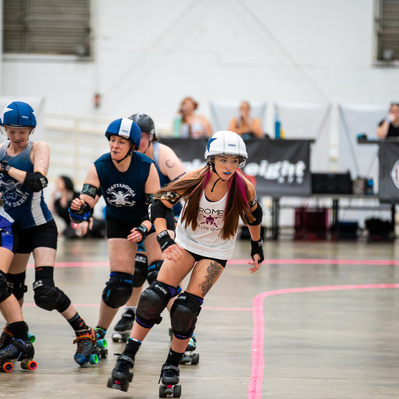 Chattanooga Roller Derby Portrait Photography