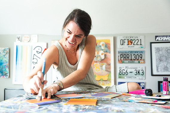 Jennifer Warren Artist Portraits