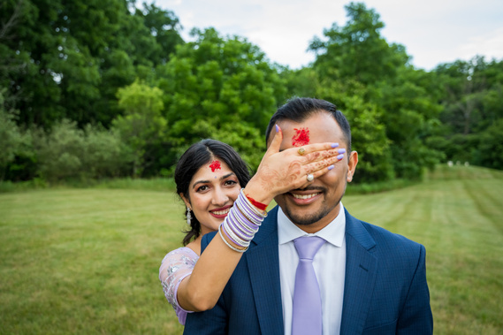 Wedding photography of a couple in Chattanooga, TN