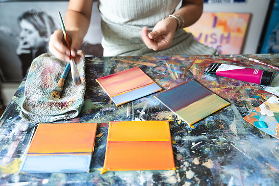 Art Studio Portraits Chattanooga, Tennessee